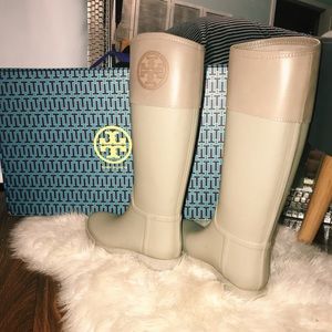 Tory Burch rain boots